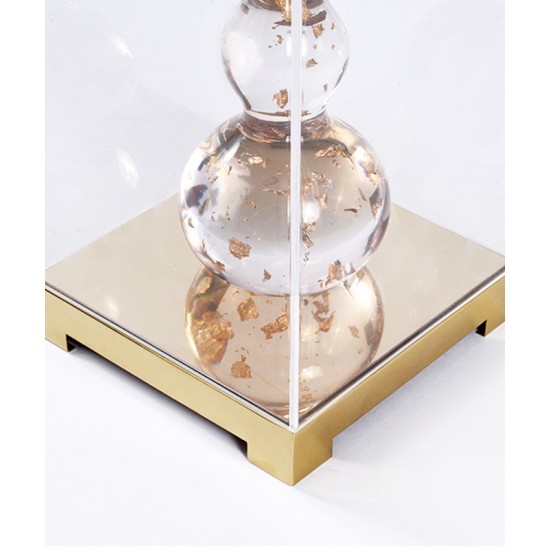 Everyday desktop decor for the living room, light luxury transparent gourd ornaments, porch decoration