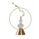Everyday desktop decor for the living room, light luxury transparent gourd ornaments, porch decoration
