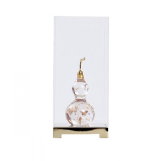 Everyday desktop decor for the living room, light luxury transparent gourd ornaments, porch decoration