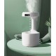Air humidifier, ultrasonic air purifier, levitating water drops, perfume aromatherapy
