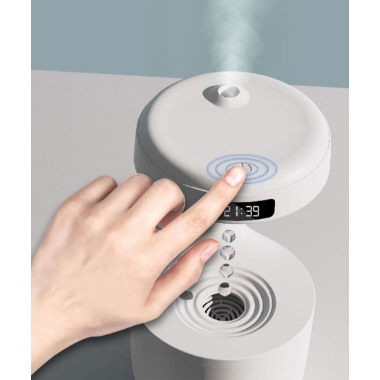 Air humidifier, ultrasonic air purifier, levitating water drops, perfume aromatherapy