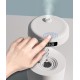Air humidifier, ultrasonic air purifier, levitating water drops, perfume aromatherapy