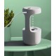 Air humidifier, ultrasonic air purifier, levitating water drops, perfume aromatherapy