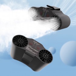 Waist electric fan portable small outdoor work cooler belt cooler for construction site workers