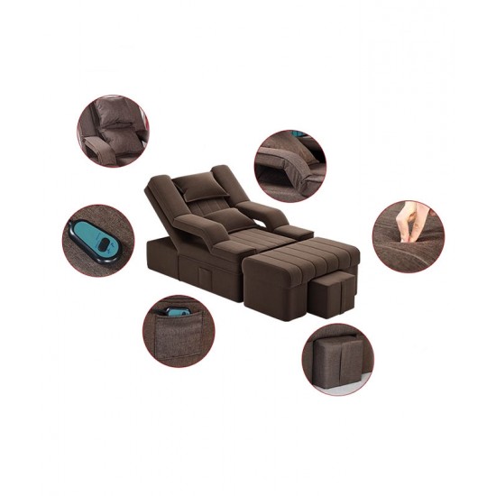 Advantage electric sofa for pedicure, foot bath massage bed, foot beauty salon manicure pedicure bed