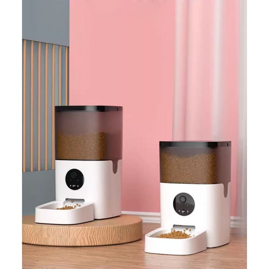 Automatic pet cat feeder, timing, adjustable smart feeder, pet food bowl, drinking water all in one machine