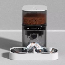 Smart automatic pet feeder, cat dog feeder, time-saving pet feeder, hassle-free remote control feeding bowl