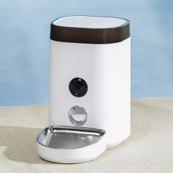 Pets dog cat intelligent automatic feeder, mixing, feeding bowl, remote control tracking feeding machine