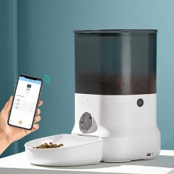 Intelligent automatic pet bird feeder, cat feeder, remote control feeding machine, good quality, affordable feeding bowl