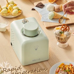 Perfect ice cream machine, home ice cream maker, small automatic cone ice cream machine