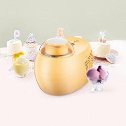 Summer mini ice cream machine, household small homemade full automatic fruit ice cream machine