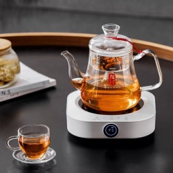 Electric pottery stove, tea table small glass pot tea stove, mini smart electric heating water stove