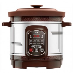 Effortless soup mastery, electric automatic soup pot with a large capacity for flavorful cooking