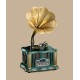 Retro phonograph, antique decoration for living room, vinyl record player, old fashioned creative design record music player