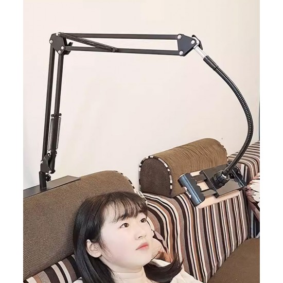 Bedside cell phone stand, support frame telescopic shelf for watching film