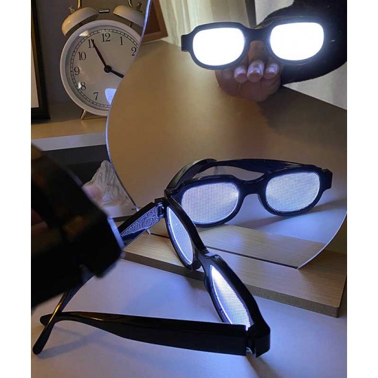 LED light up glasses, carnival, party glasses, anime character sunglasses
