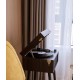 Floor standing retro phonograph, Scandinavian vintage vinyl record phonograph, multifunctional music player	