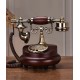 European style retro old-fashioned rotary phone, American antique home landline creative phone