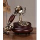 European style retro old-fashioned rotary phone, American antique home landline creative phone