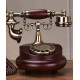 European style retro old-fashioned rotary phone, American antique home landline creative phone