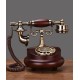 European style retro old-fashioned rotary phone, American antique home landline creative phone