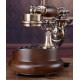 European style retro old-fashioned rotary phone, American antique home landline creative phone