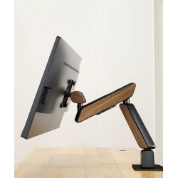 Thick desktop elevation bracket, rotating lifted gaming monitor bracket, elevation bracket for gamers