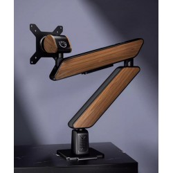 Thick desktop elevation bracket, rotating lifted gaming monitor bracket, elevation bracket for gamers