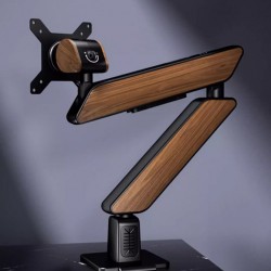 Thick desktop elevation bracket, rotating lifted gaming monitor bracket, elevation bracket for gamers