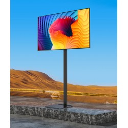 TV hanging shelf, universal raised base, convenient movable mechanism
