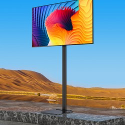 TV hanging shelf, universal raised base, convenient movable mechanism