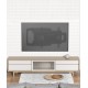 Telescopic rotating wall-mounted folding mobile universal shelf, universal 75-inch TV holder