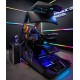 Gaming room computer cockpit, one-piece gaming chair, cockpit for e-sports room