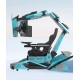 Multifunctional computer cockpit, ergonomic seat with integrated gaming seat