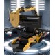 Multifunctional computer cockpit, ergonomic seat with integrated gaming seat