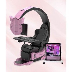 Modern computer cockpit, gaming chair, all in one office chair, multifunctional cockpit