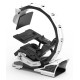 Modern computer cockpit, gaming chair, all in one office chair, multifunctional cockpit
