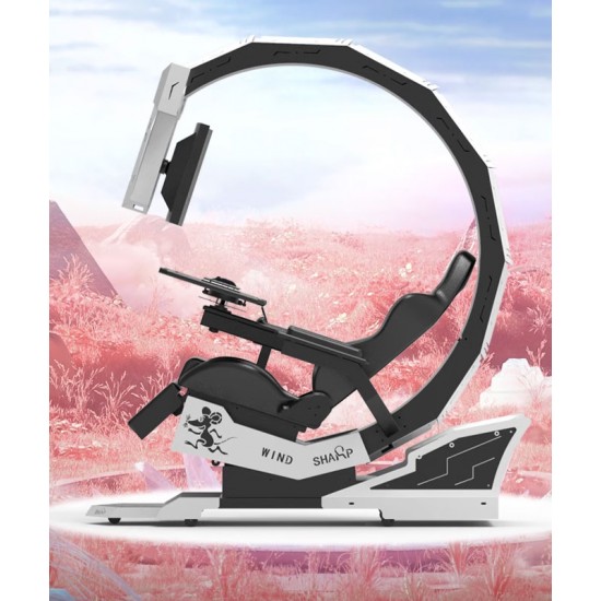 Modern computer cockpit, gaming chair, all in one office chair, multifunctional cockpit