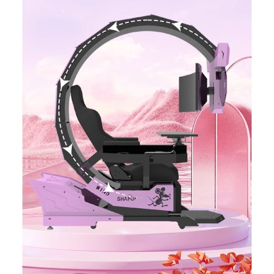 Modern computer cockpit, gaming chair, all in one office chair, multifunctional cockpit