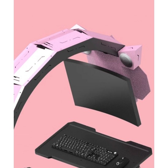 Modern computer cockpit, gaming chair, all in one office chair, multifunctional cockpit