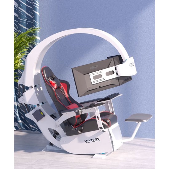 Computer chair, computer cockpit, integrated gaming table, computer cockpit for office, gamer room