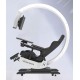 Computer cockpit, integrated table and chair, ideal computer chair, gamer chair