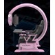 Computer cockpit, integrated table and chair, ideal computer chair, gamer chair
