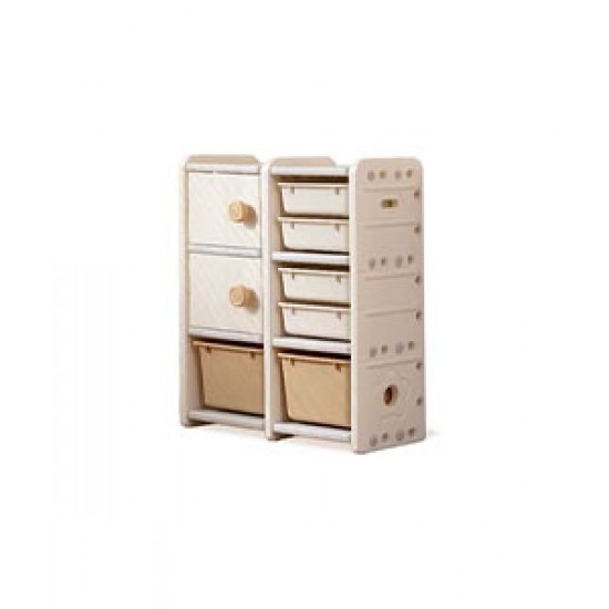 Portable wardrobe, car-shaped wardrobe, children toy storage cabinet, large capacity wardrobe