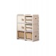 Portable wardrobe, car-shaped wardrobe, children toy storage cabinet, large capacity wardrobe