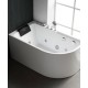 Additionally, water jets and massage functions can alleviate health problems such as muscle and joint pain