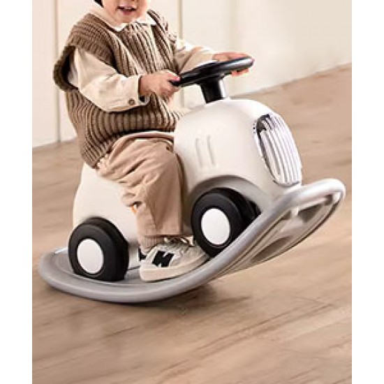Baby rocking horse, small rocking horse car toy, safe toy car as a birthday gift for babies