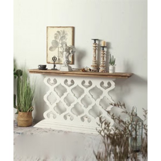 Luxury porch table, hallway table against the wall, slim French style porch table for living room