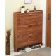 Convenient wooden ultra-thin shoe cabinet practical multi-tier shoe storage cabinet