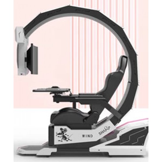 Modern computer cockpit, gaming chair, all in one office chair, multifunctional cockpit